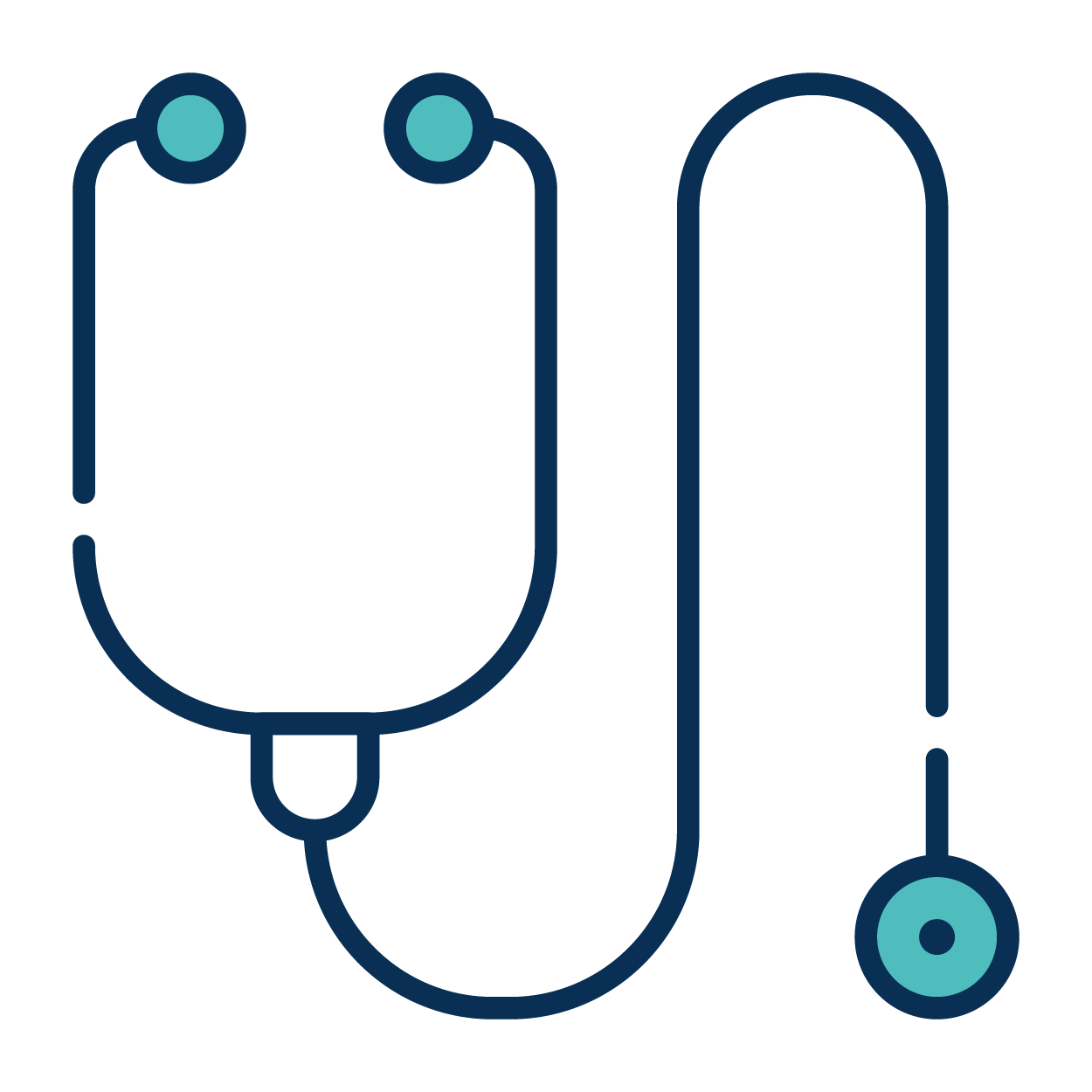 Icon Hausarzt Stethoskop