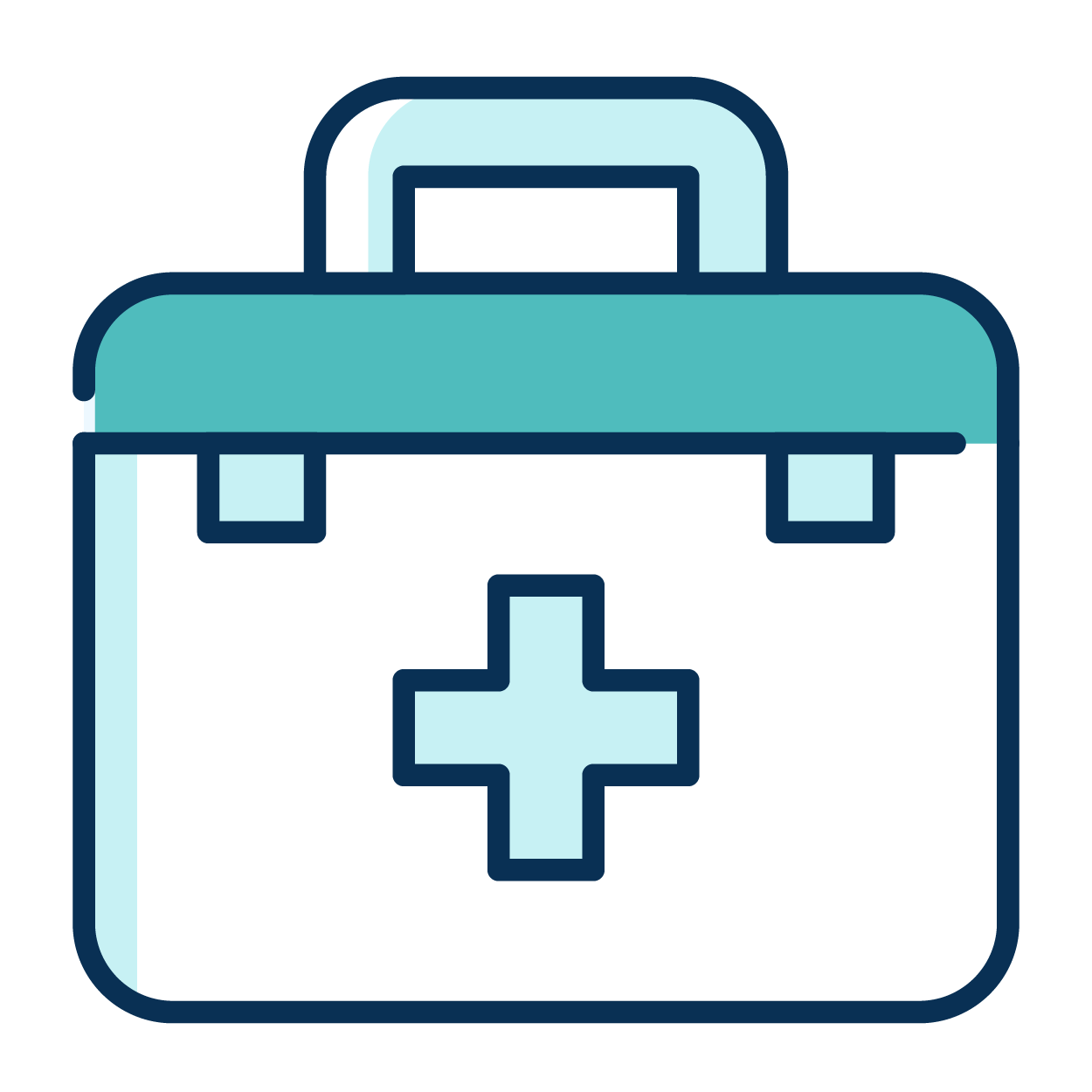 Icon Tasche Arzt Hausbesuch