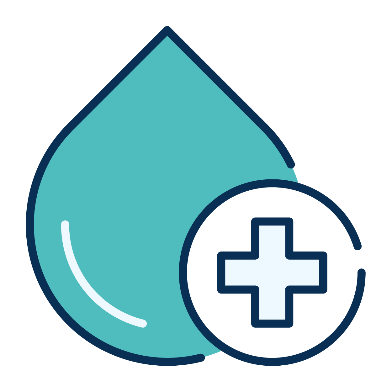 Icon Diabetologie Blut Plus